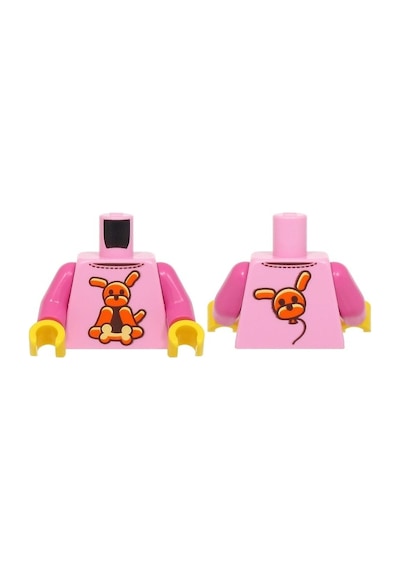 Minifigür Parçaları: Torso, Vücut, Gövde: 973pb6029c01