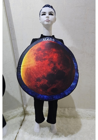 Mars Gezegeni Kostümü Uzayda Mars Kostümü