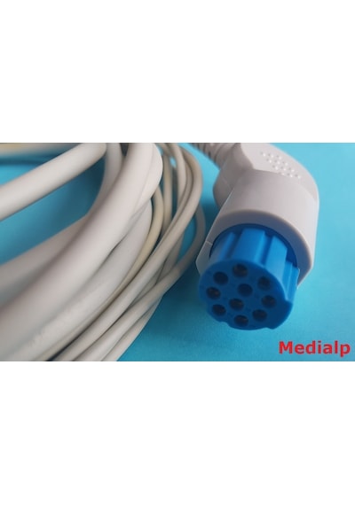 Datex Ohmeda Ekg Kablosu 5 Lead Çıtçıt ve Klips Uçlu
