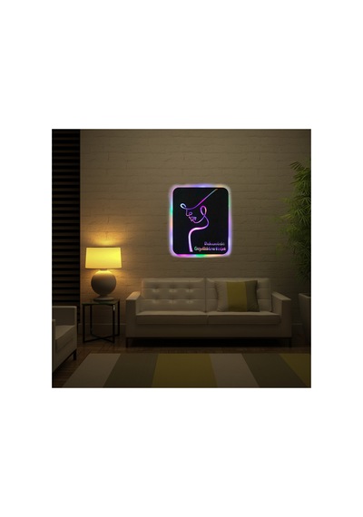 Led Işıklı Kişiselleştirilebilir Kadın Temalı Tablo Perla Dekoratif Gece Lambası Çok Renkli - 737263763 Çok Renkli Led Işıklı Kişiselleştirilebilir Kadın Temalı Tablo Perla Dekoratif Gece Lambası Çok Renkli - 737263763 Çok Renkli