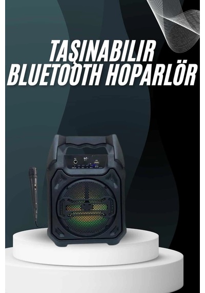 Mey İthalat Yeni Nesil Bluetooth Hoparlör Usb Tf Kart Girişli Çoklu Bağlantı