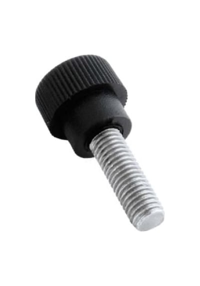 Plastik Tırtırlı Düğme Cıvatalı No:1 M6x10