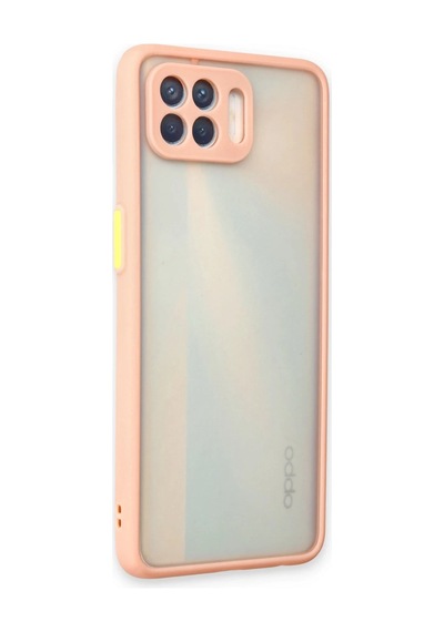 Cosmotex Newface Oppo Reno 4 Lite Kılıf Montreal Silikon Kapak - Pembe