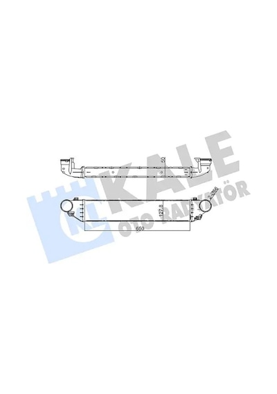 Mercedes Clk 200 C209 Turbo Radyatoru 2003-2009 Kale 347500