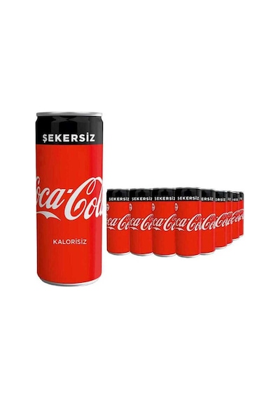 Coca Cola Zero 200 Ml. 24 Adet