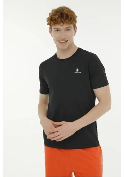 Lumberjack Mb Modal Sb203 4fx 101497283 Siyah Erkek T-shirt Siyah