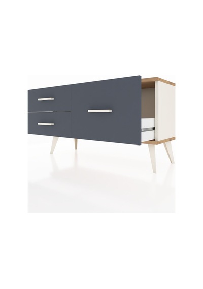 Arges Şifonyer 3 Raflı 88x30x48 Aytaşı-çam/antrasit Çam/antrasit Arges Şifonyer 3 Raflı 88x30x48 Aytaşı-çam/antrasit Çam/antrasit