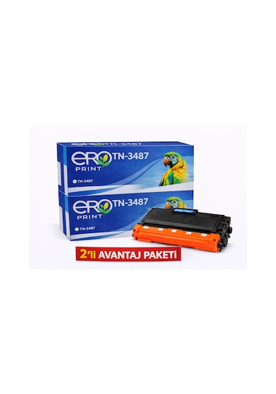 Brother Hl-l6300dw Uyumlu Toner - 20000 Sayfalık - 2'li  Paket