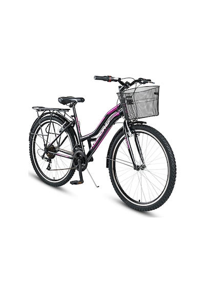 Kldoro KD-124 Bagajlı 24" Jant 21 Vites Kadın Dağ Bisikleti