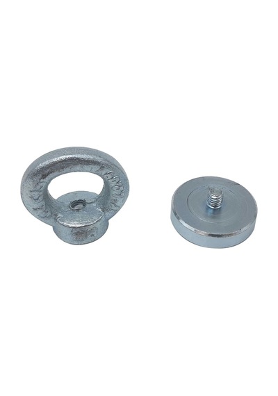 Ø32 Mm Çapında Balıkçı Mıknatısı Halkalı Mıknatıs 15 30 Kg Çekme Gücü