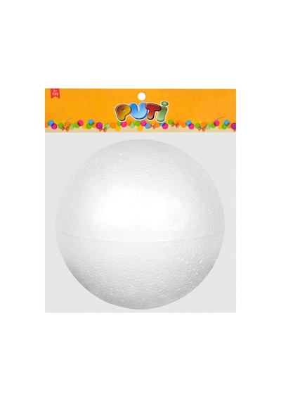 Puti Köpük Top 12 Cm Tekli Paket