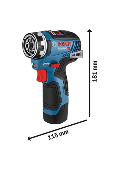Tr 12 V Sistem Akülü Matkap Gsr 12v-35 Fc - Flexiclick Sistemi 2 X 3.0 Ah Akü Dahil, Hızlı Şarj Cihazı Gal 12v-4