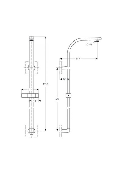 İdeal Standard Archimodule Ankastre Duş Sistemi A1530aa