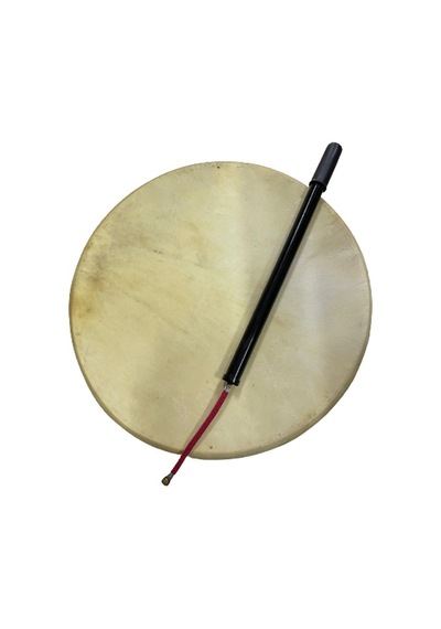 Havalı Bendir 45cm Pompası Dahil Keçi Derili