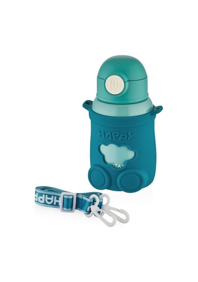 Shotay Happy Everyday Çelik Termos Matara Çocuk 480ml Yeşil