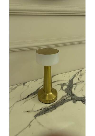 Denver Masa Lambası Gold Renk Dokunmatik 3 Renkli Ct-8436 Çok Renkli