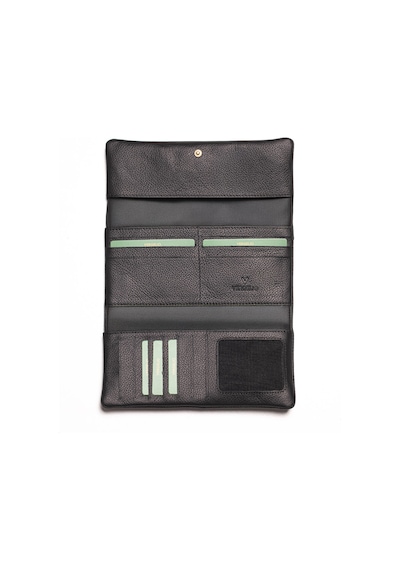 Black Cüzdan & Kartlık Kadın Diğer 2824 Vergelio Flother Wallet Card Holder Siyah