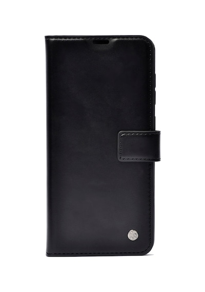 Xiaomi Redmi 13c Kılıf Zore Kar Deluxe Kapaklı Kılıf Siyah