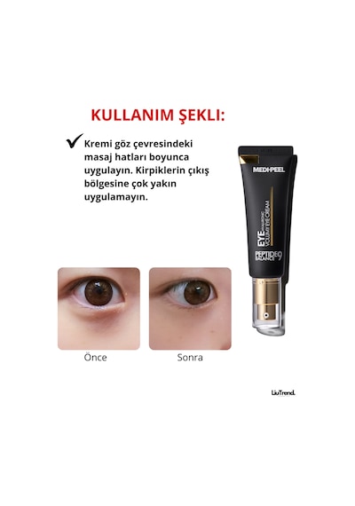 Medipeel Peptide 9 Hyaluronic Volumy Eye Cream 40 Ml Peptit İçeren Yenileyici Göz Kremi M0548