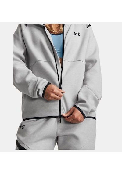 Under Armour Unstoppable Fleece Fz Kadın Sweatshirt-33314 Gri
