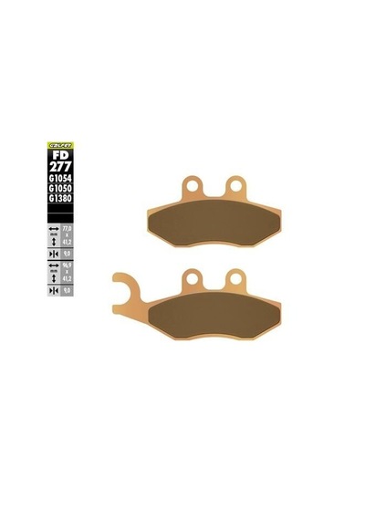 Vespa 300 Gts Ön Fren Balatası 2008-2024 Galfer Sinter Metal