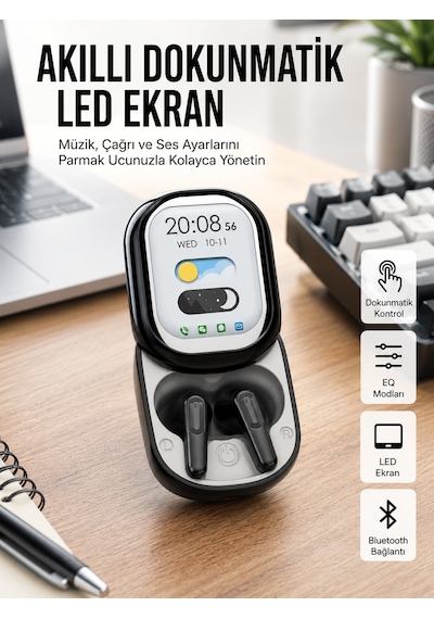 Enc 5 4 Eq Ayarlı Akıllı Bluetooth Kulaklık