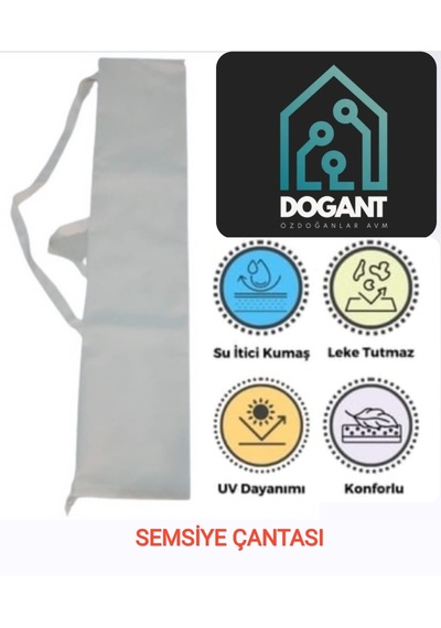 Dogant Plaj Şemsiyesi Taşıma Çantası Kılıf İmpertex Kumaş Sıvı Ge