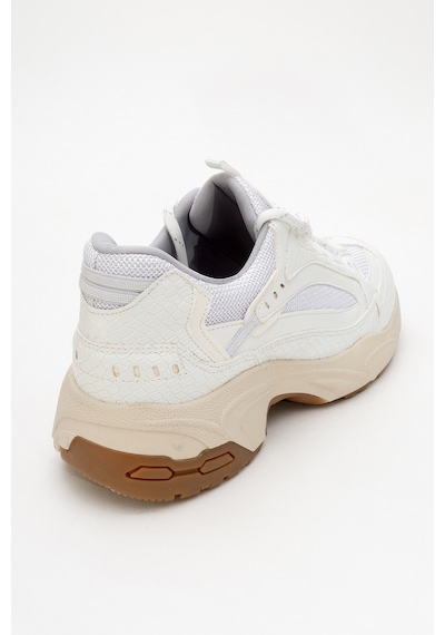 Luvishoes Luvi Shoes Letty Beyaz Baskı Fileli Kadın Spor Ayakkabı Beyaz