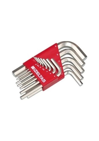 4901003112 Allen Anahtar Takımı Sae 12'li Set