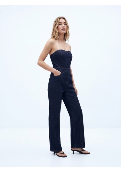LTB Dıone Straplez Dark İndigo Jean Tulum