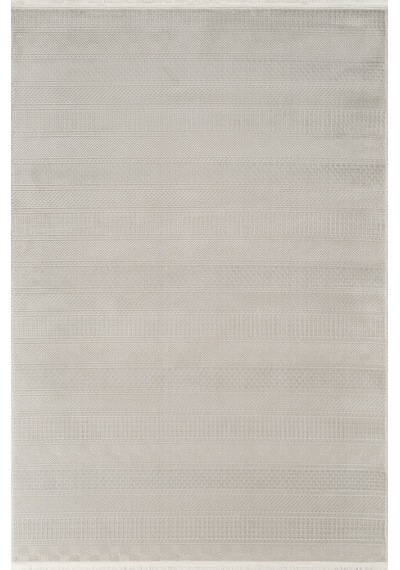 Mariesse Home Jasmine Serisi Bambu Dokulu Modern Sık Dokuma Koridor Kesme Yolluk Dokuma Makine Halısı Babil E505 Krem