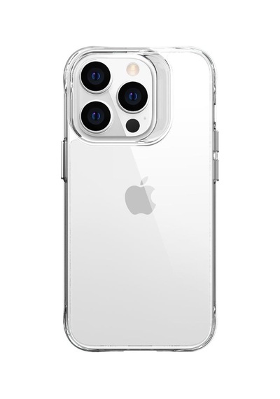 Apple Uyumlu iPhone  14 Pro Max Kılıf Şeffaf Ultra İnce Airbag Tasarımlı Okka Kapak