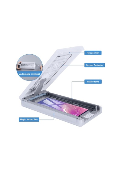 Samsung Galaxy S23 Plus Nano Ekran Koruyucu Kolay Otomatik Hizalama Aparatlı