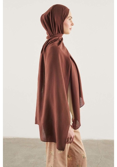 Defacto Fresh Scarfs X Defacto Premium Bordo Keten Şal I1758ax26smbr2 Bordo-br2
