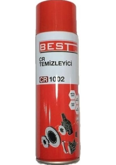 Best Fren Balata Genel Temizleyici Bisiklet Motosiklet Yağ Çözücü Sprey Cr-1002 500 Ml Balata Spreyi Siyah - Kırmızı - Beyaz