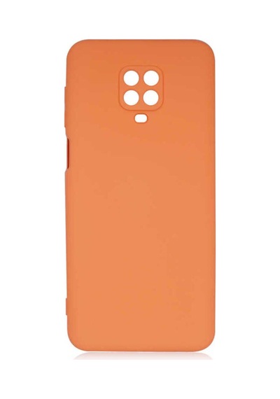 Xiaomi Redmi Note 9 Kılıf Zore Mara Lansman Kapak Turuncu