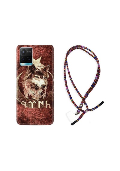 Vivo Y21 Kılıf Rasta Boyun Askılı Göktürk 3 1412