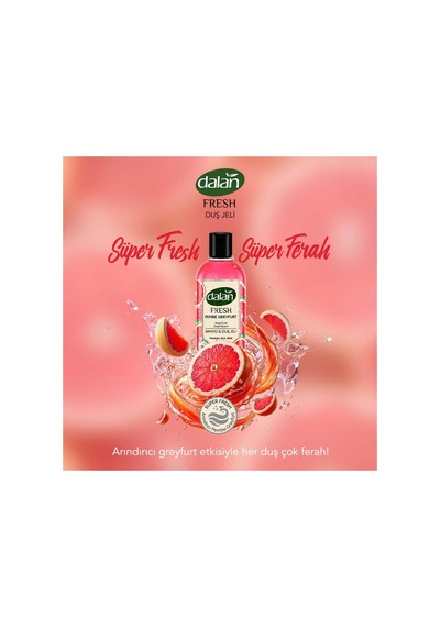 Fresh Pembe Greyfurt 500 Ml 4'lü + Wellnax Sünger Seti