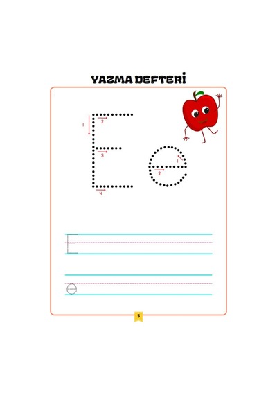 Okuma Yazma Yaz-Sil Defteri Bitmeyen Defter