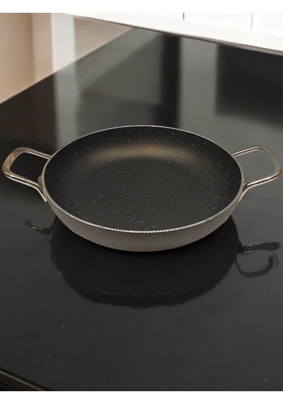 Tuna House Granit Yumurta Sahanı 18 Cm Siyah
