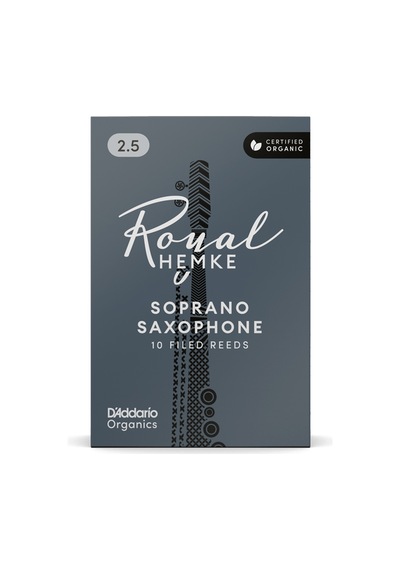 D'addario Rhkp10ssx250 Frederick Hemke Soprano Saksafon Kamışı No: 2.5 Profesyonel - 10'lu Paket Kısa Vamp Ve Fransız Kesim Filed , Koyu Ve Zengin Tını