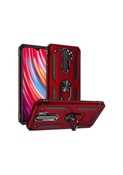 Xiaomi Redmi Note 8 Pro Kılıf Zore Vega Kapak-Siyah