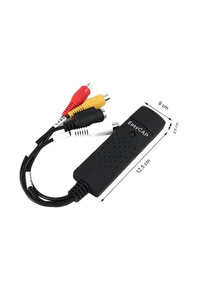 Kamera Vhs Tv Analog Cihazlardan Usb Easycap Video Capture Kartı