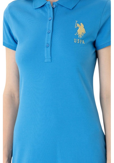 U.S. Polo Assn. Kadın Regular Fit Elbise 1567905 Saks