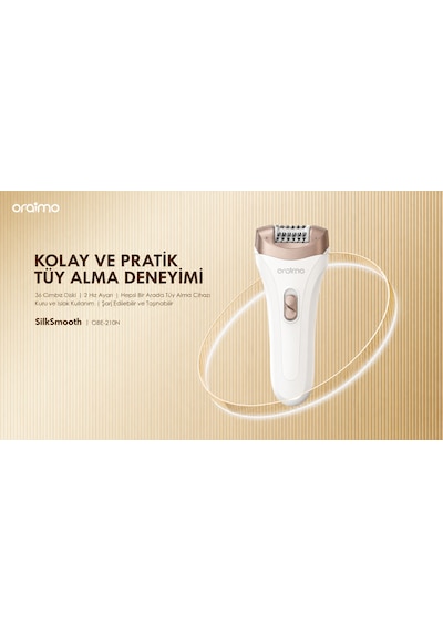 Oraimo Obe-210n Epilatör White 36 Cımbız Diski