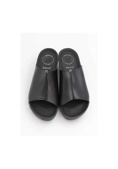 Bento 15069 Siyah 36-41 Anatomik Dolgu Kadın Terlik