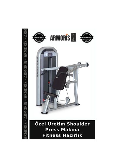 Özel Üretim Shoulder Press Makına Fitness Hazırlık
