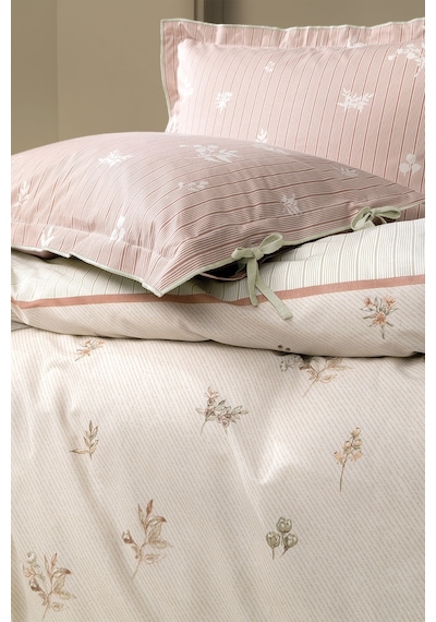 Yataş Bedding Teny Tek Kişilik %100 Pamuk Ranforce Nevresim Takımı - Bej