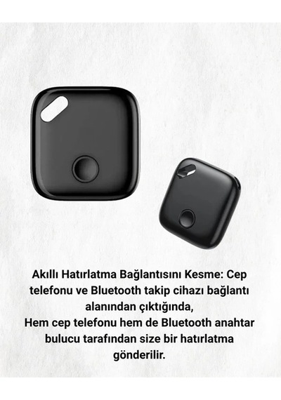 Akıllı Takip Cihazı Bluetooth Uyumlu Kaybolan Eşyalar İçin