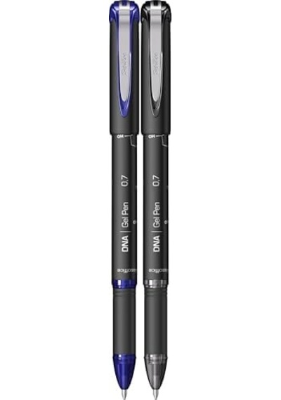 Offıce Dnal 0.7 Mm Jel Kalem Mavi & Siyah 2'li Blister, 0.7 Mm 124-Pembe